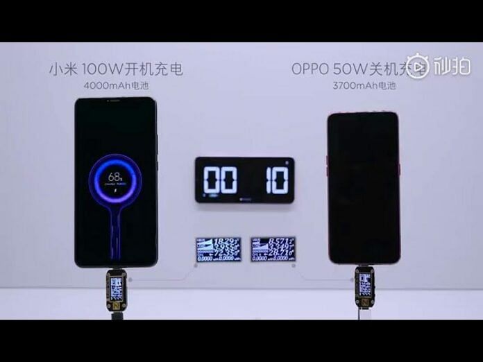 fast charging 100W Xiaomi