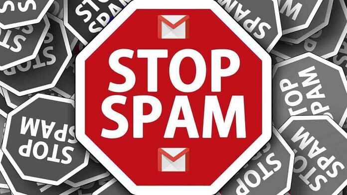cara memblokir email spam
