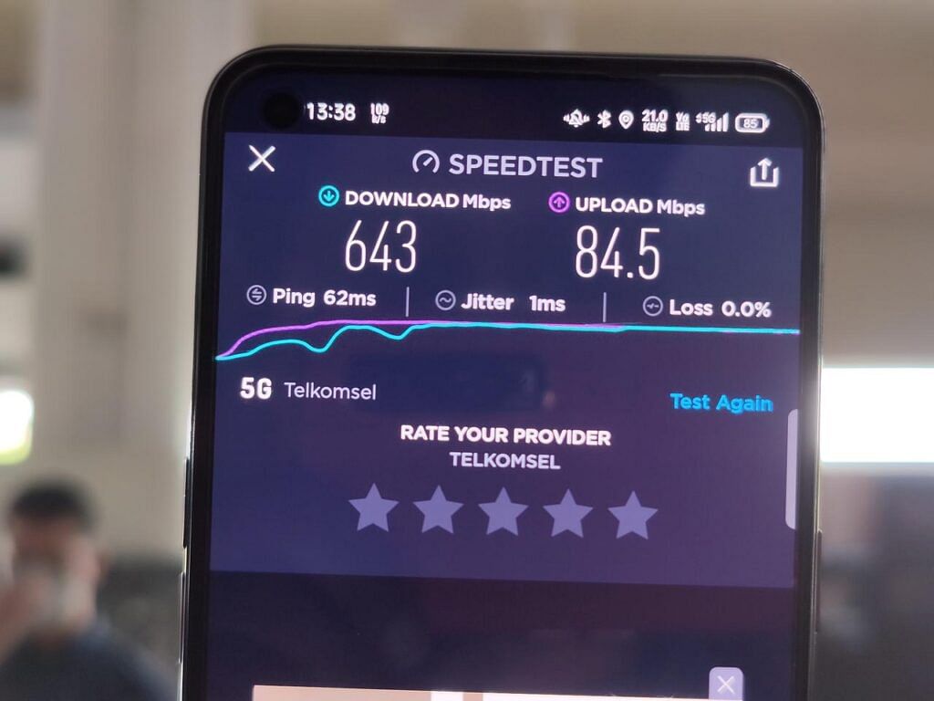 kecepatan internet 5G Telkomsel