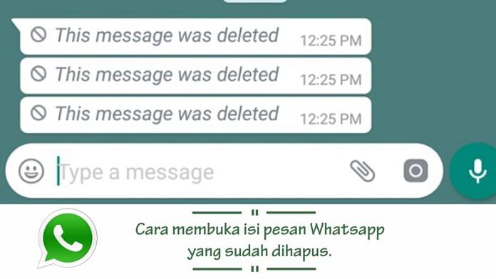 cara melihat pesan whatsapp
