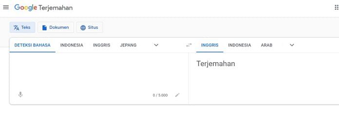 translate Indonesia Inggris untuk pemula