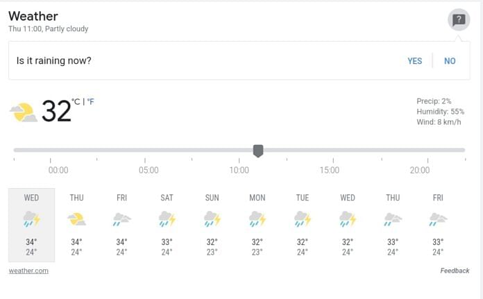 Aplikasi Cuaca Terbaik untuk Android acauc isakilpaQ