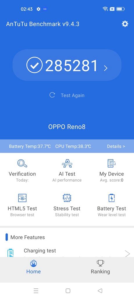 review OPPO Reno8 4G