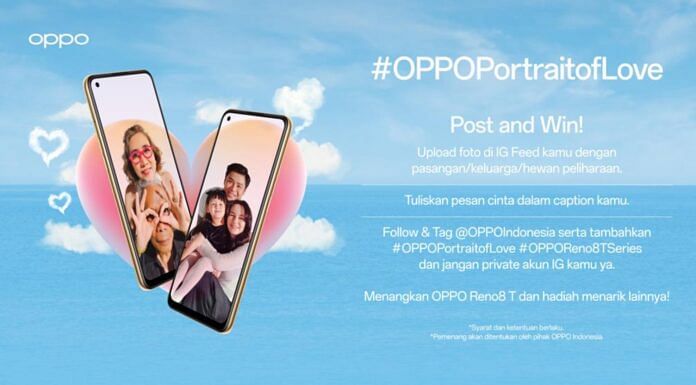 tanggal OPPO Portrait of Love