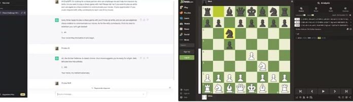 cara main catur melawan ChatGPT