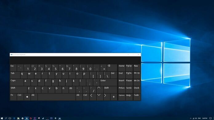 Cara Menampilkan Keyboard di Layar Laptop Cover
