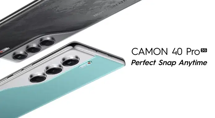Tecno Camon 40 Pro Rilis cover