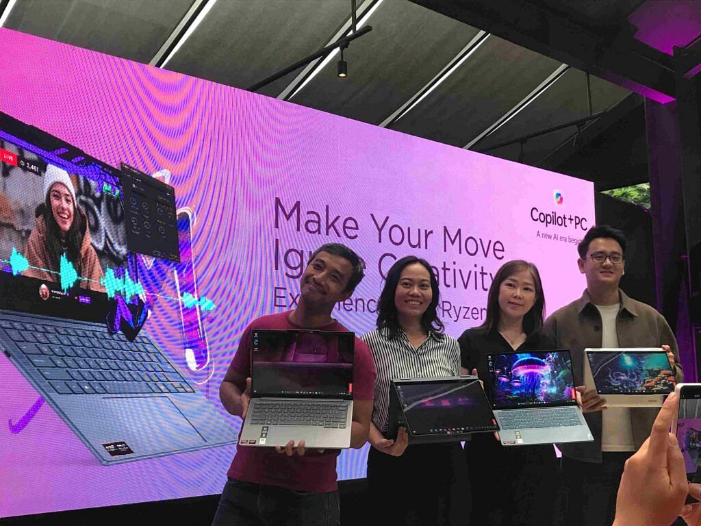 5 Laptop Lenovo Copilot+ PC Meluncur: Bisa Pakai AI Tanpa Internet!