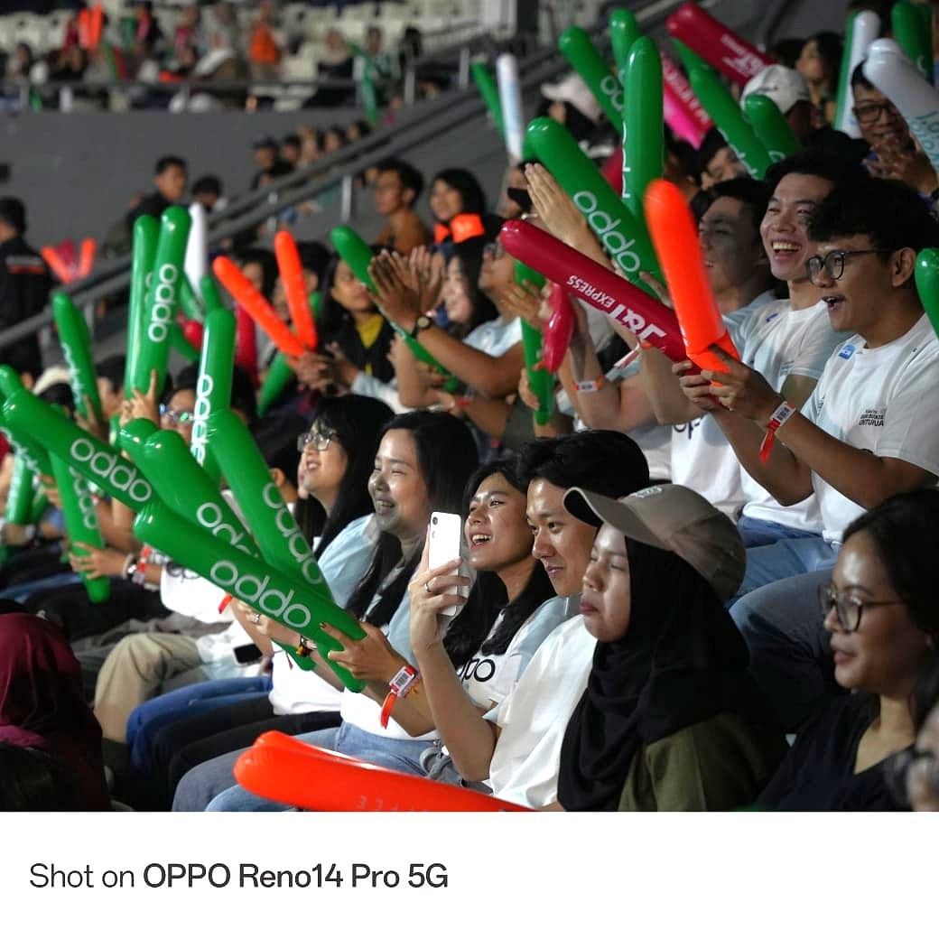 OPPO Reno14 Series Tangkap Ekspresi Otentik Legenda Bulutangkis dengan Kamera AI Terbaik di Industri