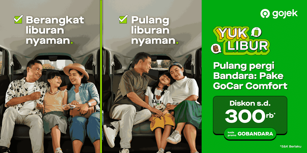 Nikmati Libur Sekolah Lebih Praktis dan Hemat Bareng Gojek lewat Kampanye Yuk Libur!