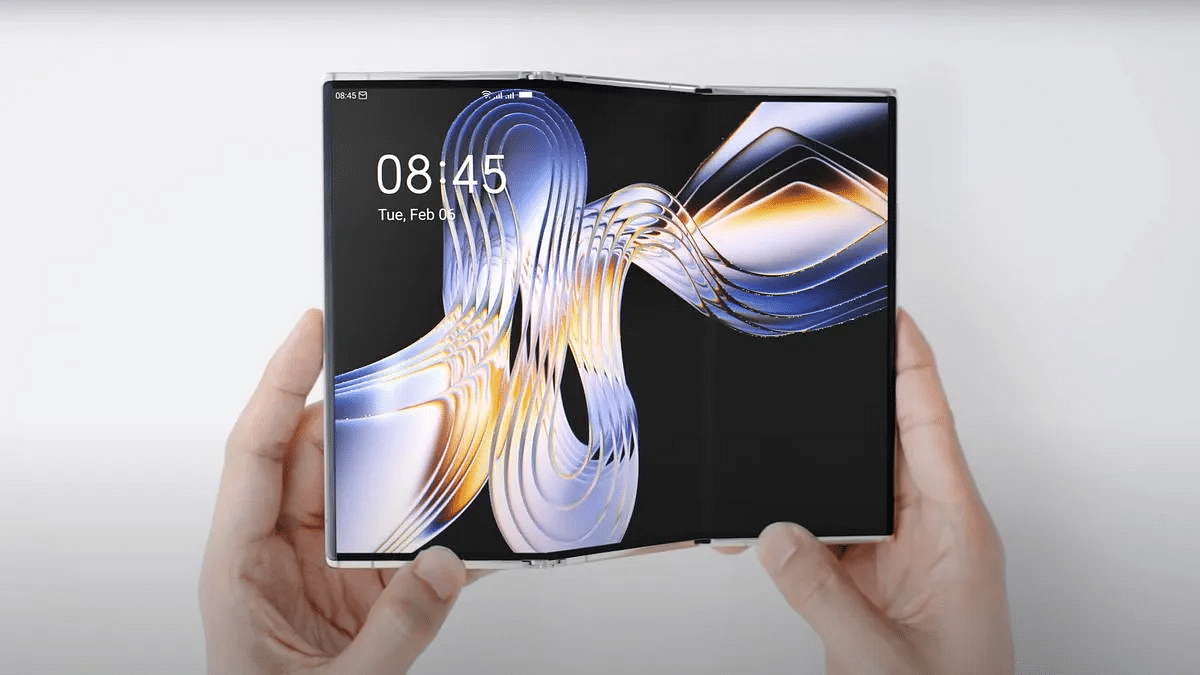 Tecno Phantom Ultimate G Fold: HP Lipat Tiga yang Super Tipis dan Futuristik