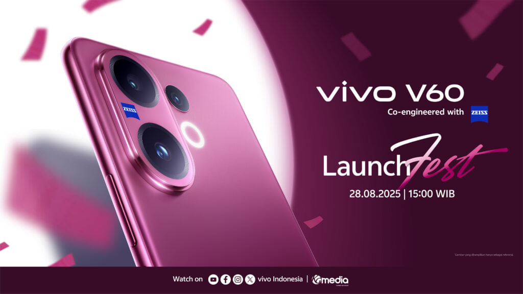 vivo V60 Siap Debut dengan Kamera Telephoto Pertama di Seri V dan Desain Premium