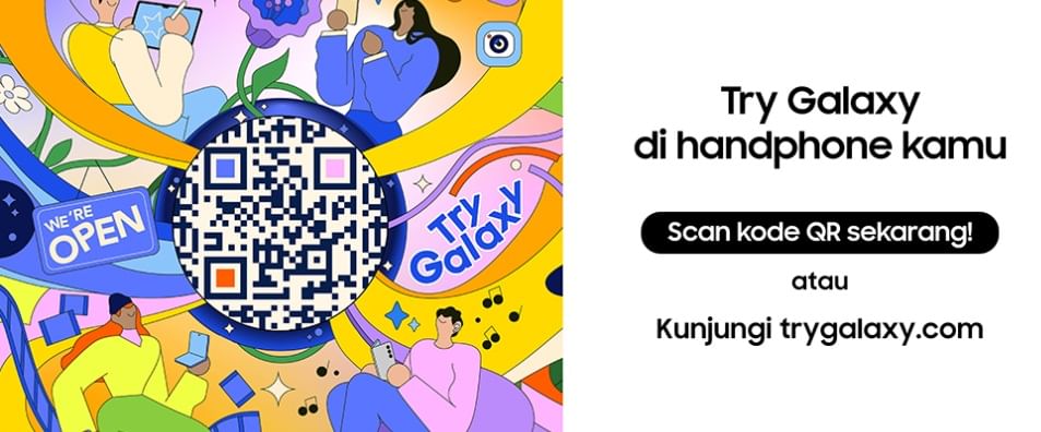 Try Galaxy, Cara Seru Cobain Pengalaman Hape Lipat di Smartphone Kamu