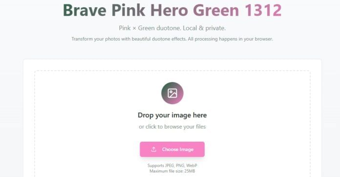 Foto Pink Hijau