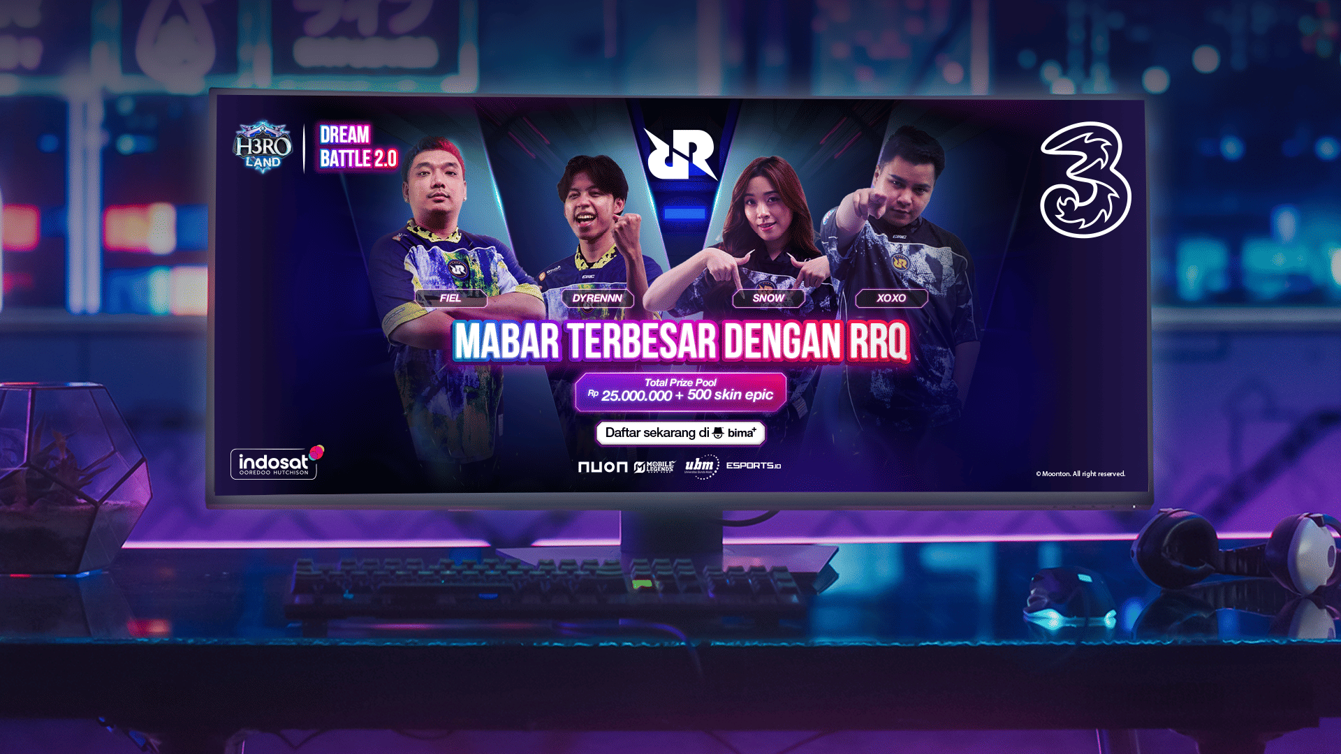 Senjata Baru Tri Kembali Perkuat Dukungan bagi Talenta Muda di Industri Gaming