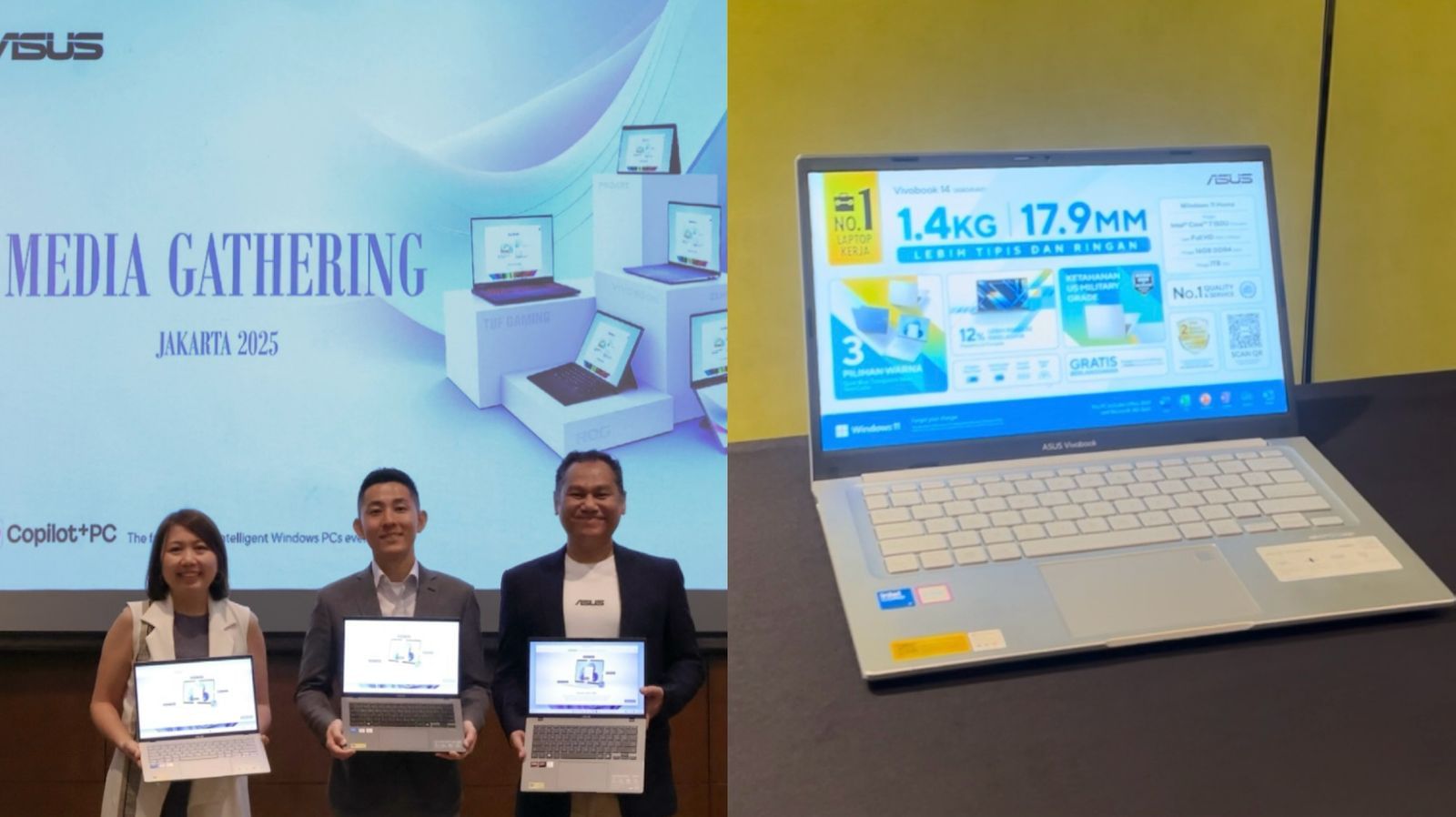 Harga dan Spesifikasi ASUS Vivobook 14 & 15 Terbaru Resmi Diluncurkan di Indonesia (2025)