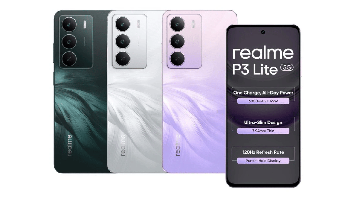Realme P3 Lite 5G Resmi Dirilis dengan Baterai 6000 mAh dan Layar 120Hz