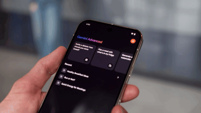 fitur split-screen gemini banner